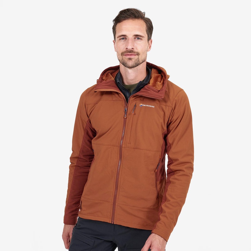 Montane Krypton Softshell Jacke Herren Braun | FRLO-40218