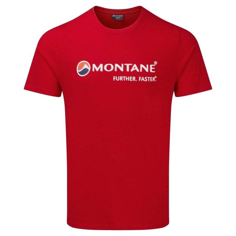 Montane Laufschuhe Klassische T-Shirt Herren Rot | ANJP-15346