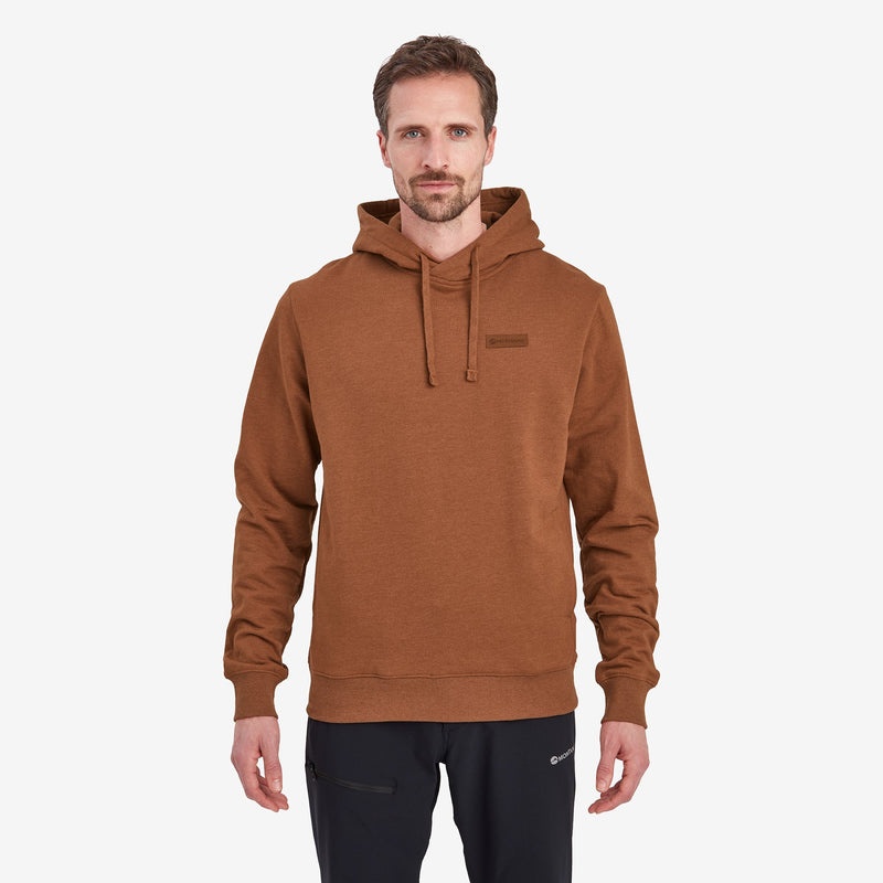 Montane Mono Logo Hoodie Herren Braun | BYAF-84561