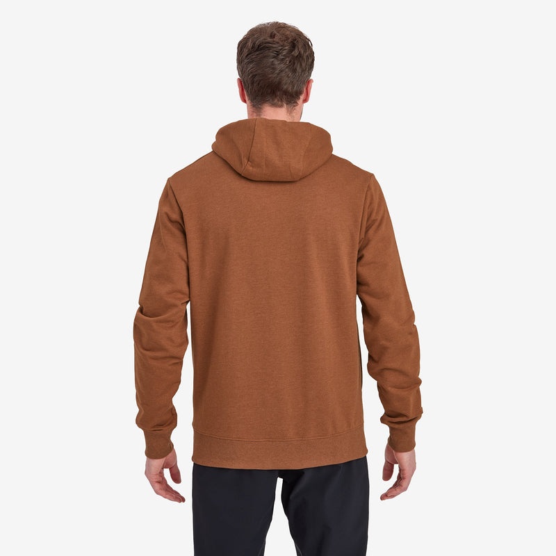 Montane Mono Logo Hoodie Herren Braun | BYAF-84561