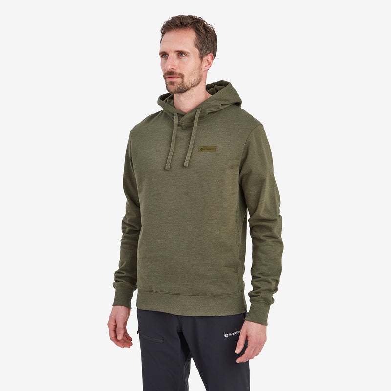 Montane Mono Logo Hoodie Herren Dunkelgrün | TPZH-40928