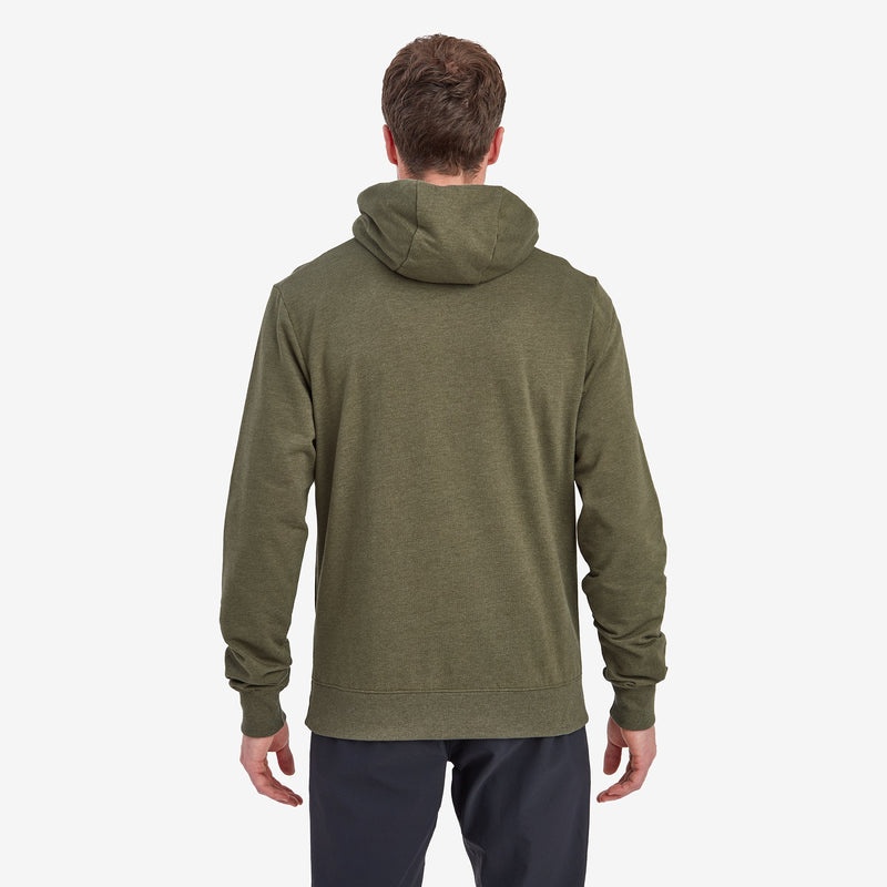 Montane Mono Logo Hoodie Herren Dunkelgrün | TPZH-40928