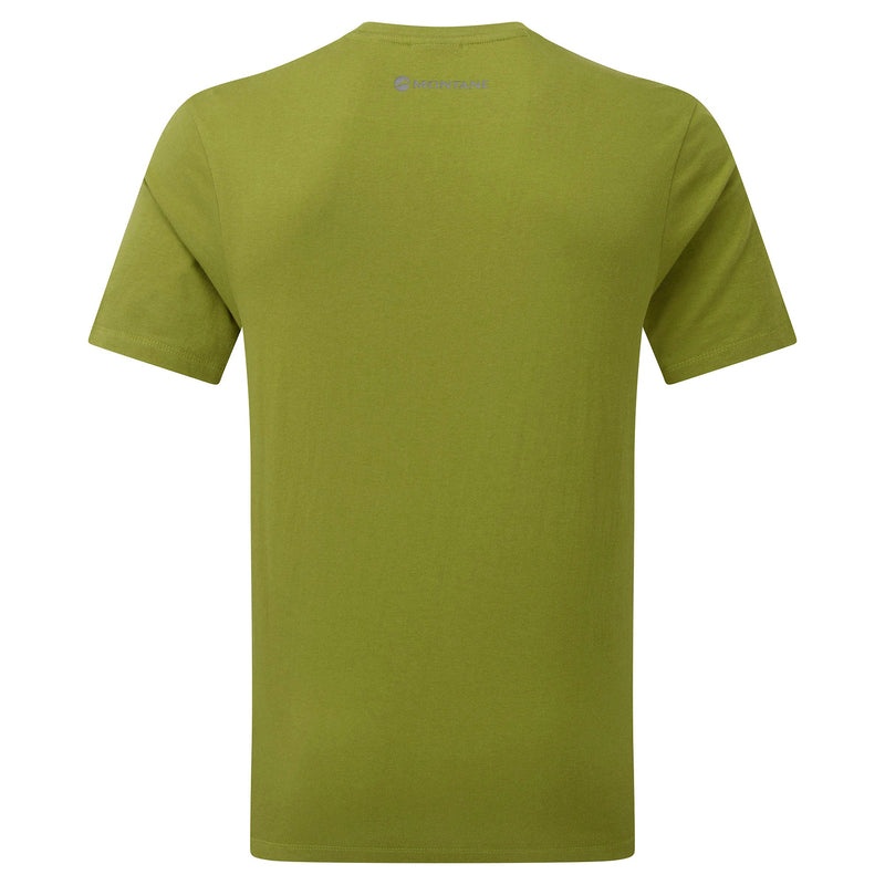 Montane Mono Logo T-Shirt Herren Dunkelgrün | KEXY-34275