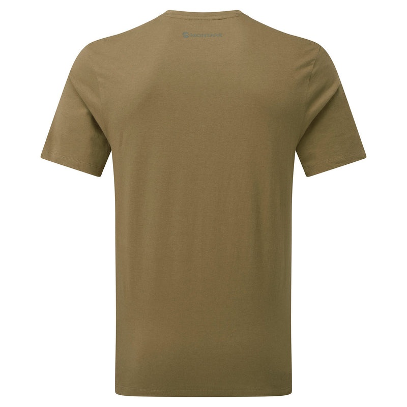 Montane Mono Logo T-Shirt Herren Olivgrün | ZCSY-85346