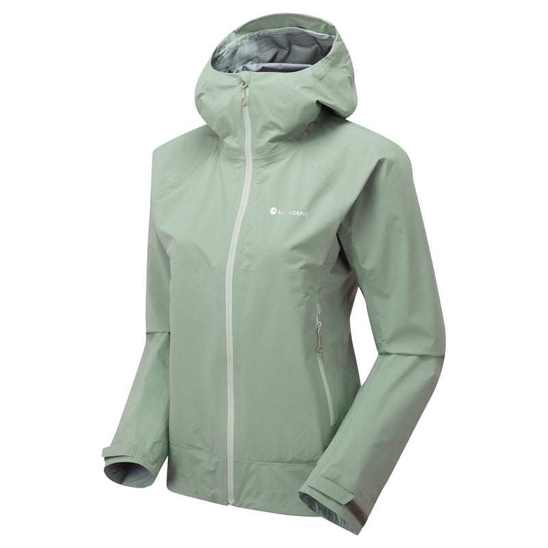 Montane Phase Lite Regenjacke Damen Olivgrün | OCNP-15976