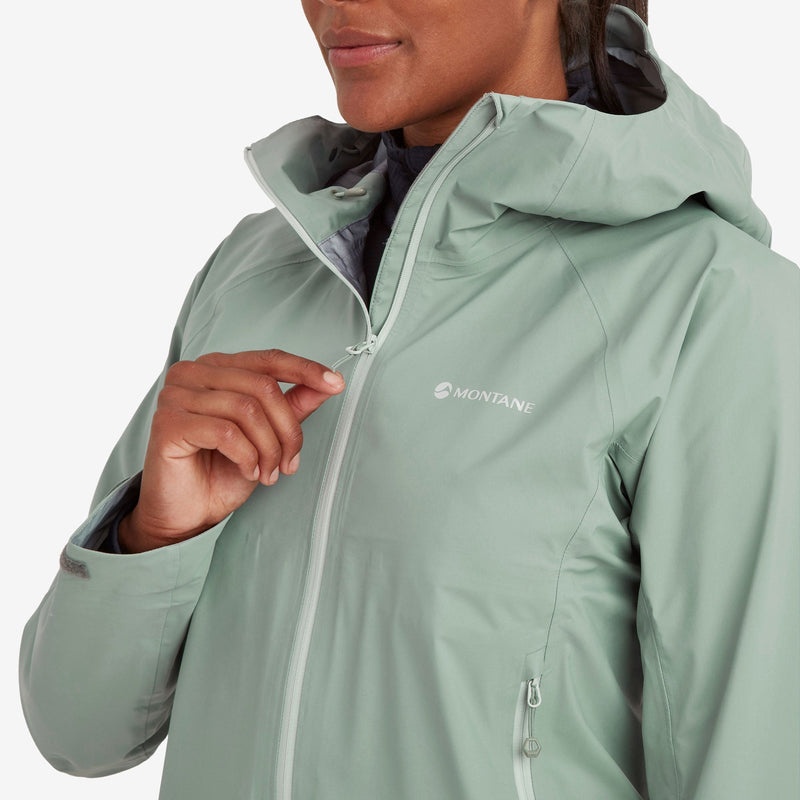 Montane Phase Lite Regenjacke Damen Olivgrün | OCNP-15976