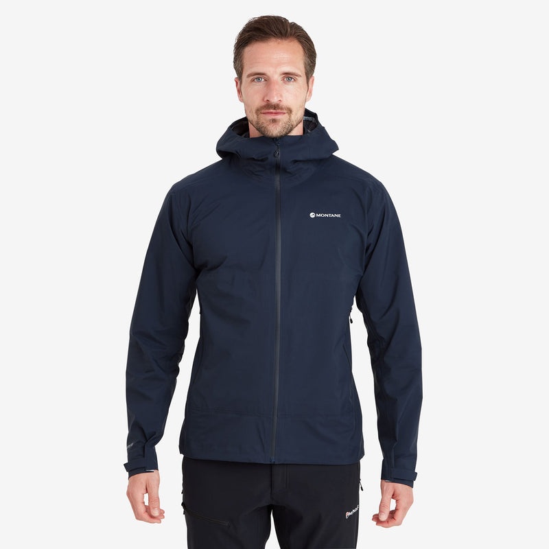 Montane Phase Lite Regenjacke Herren Navy | QRLZ-16708