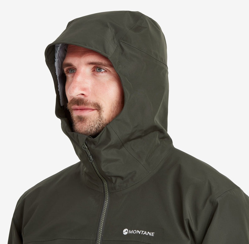 Montane Phase Regenjacke Herren Dunkelgrün | ZTVO-83274