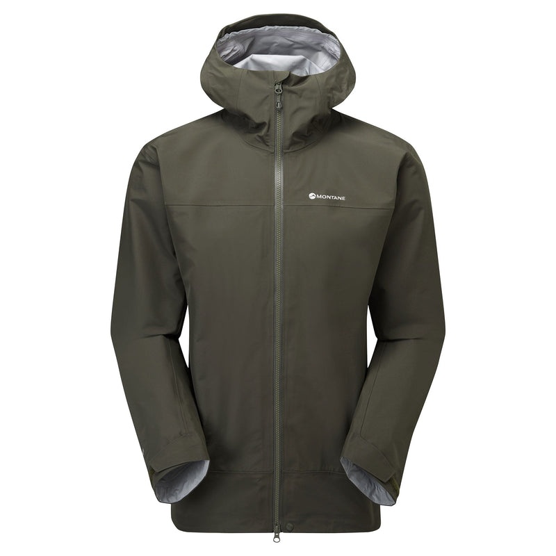 Montane Phase Regenjacke Herren Dunkelgrün | ZTVO-83274