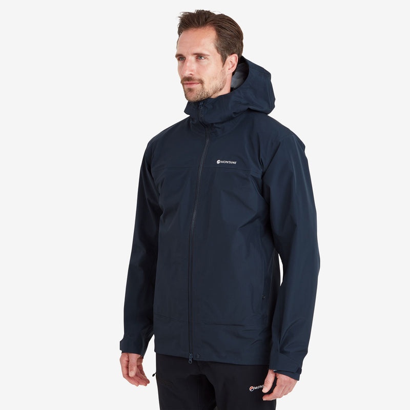 Montane Phase Regenjacke Herren Navy | TPYK-43298