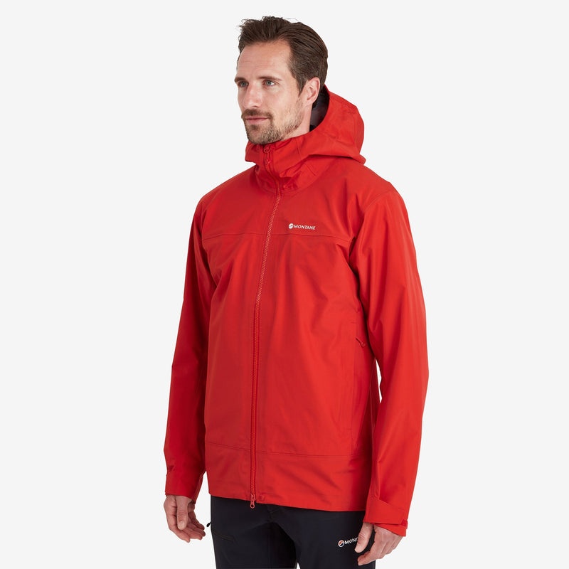 Montane Phase Regenjacke Herren Rot | IHFQ-60581