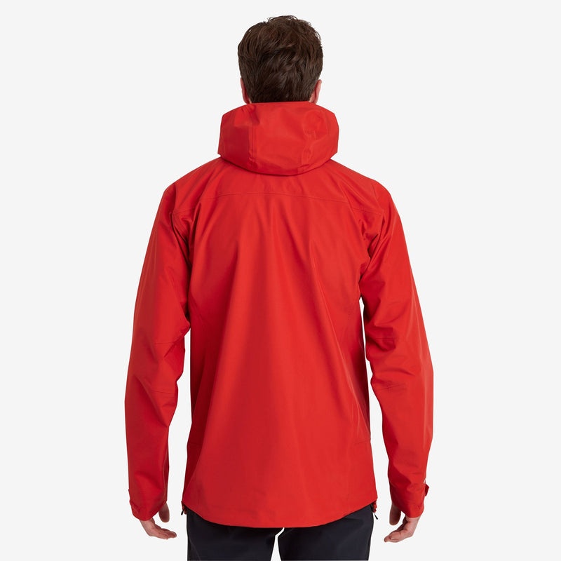 Montane Phase Regenjacke Herren Rot | IHFQ-60581