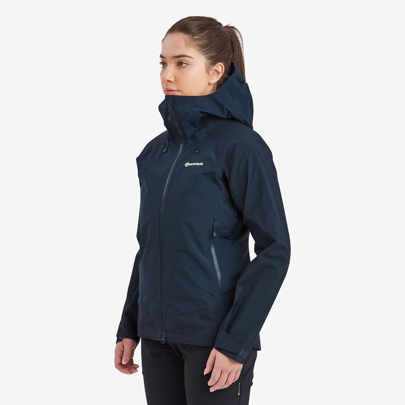 Montane Phase XPD Regenjacke Damen Navy | TJBD-50172