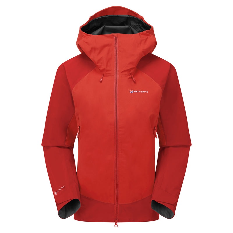 Montane Phase XPD Regenjacke Damen Rot | JWAX-59026