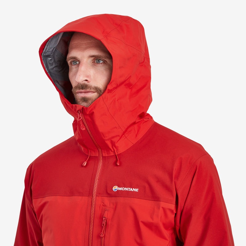 Montane Phase XPD Regenjacke Herren Rot | QWVN-64930