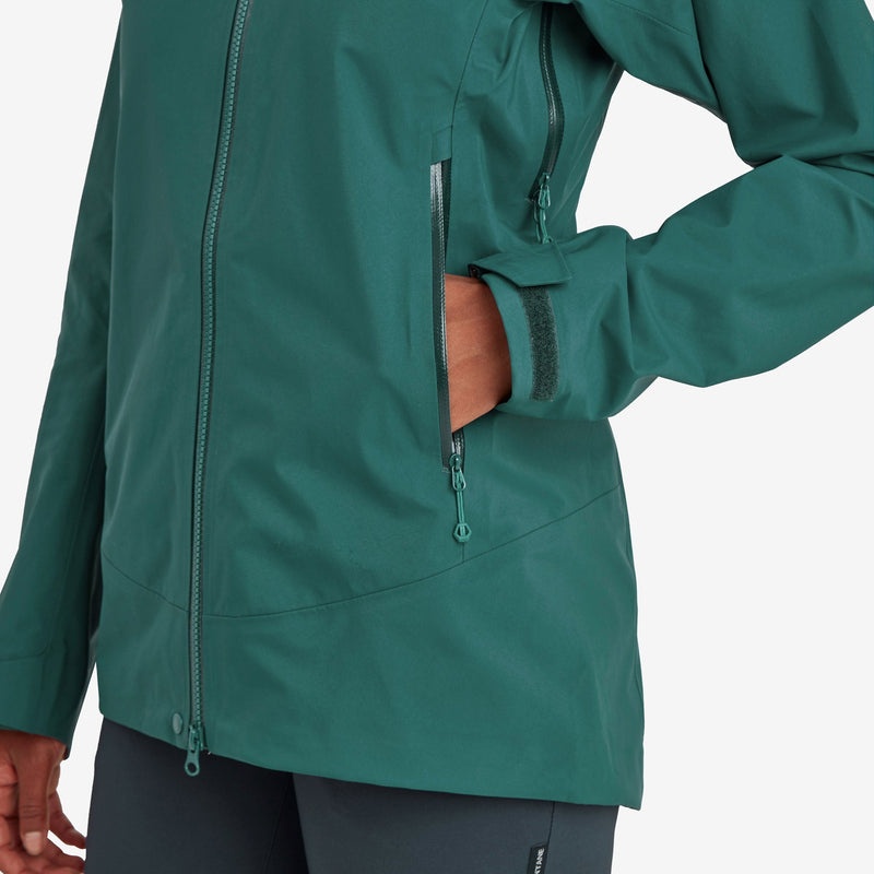 Montane Phase XT Regenjacke Damen Dunkelgrün | CQXF-19362