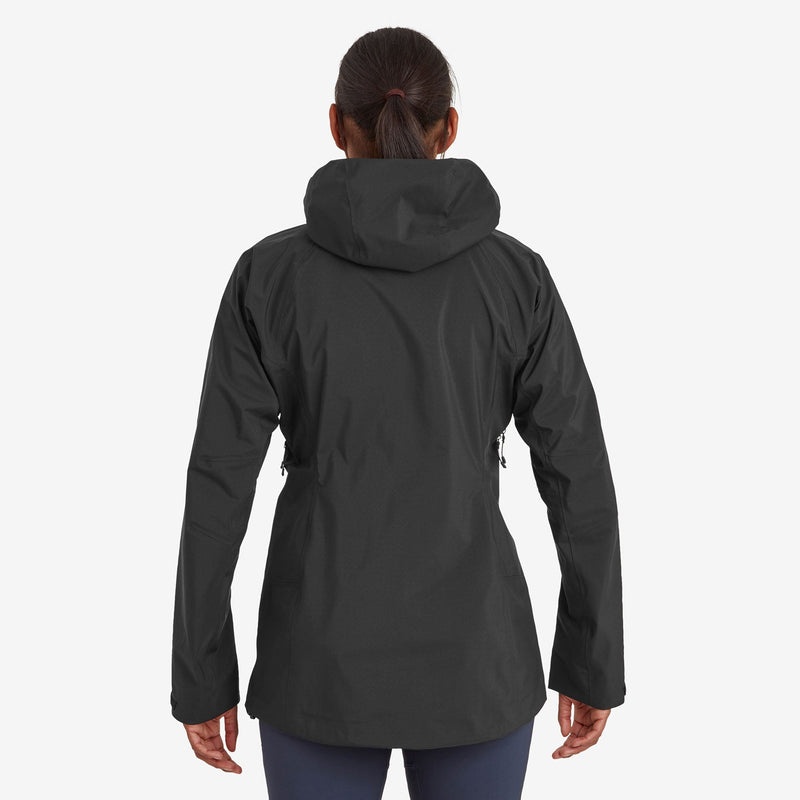 Montane Phase XT Regenjacke Damen Schwarz | MAXQ-39501