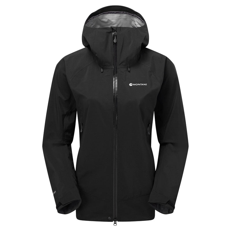 Montane Phase XT Regenjacke Damen Schwarz | MAXQ-39501