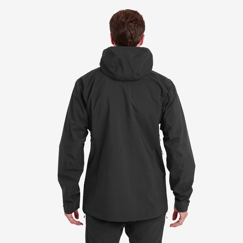 Montane Phase XT Regenjacke Herren Schwarz | SCAM-46158