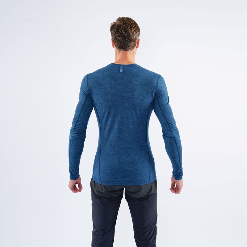 Montane Primino 140 Long Sleeve T-Shirt Herren Blau | MSFH-35492