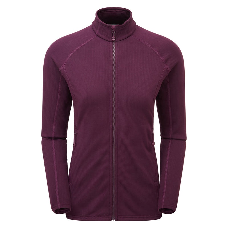 Montane Protium Fleecejacken Damen Lila | XAEF-91347