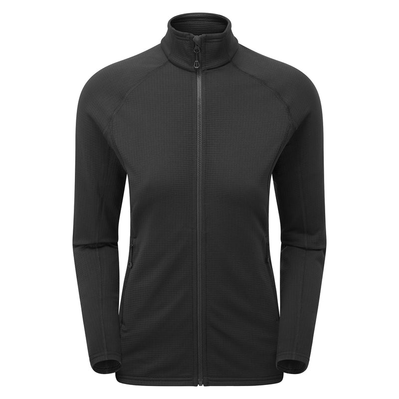 Montane Protium Fleecejacken Damen Schwarz | SOEJ-80375