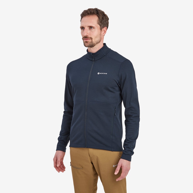 Montane Protium Fleecejacken Herren Navy | ODZU-65307