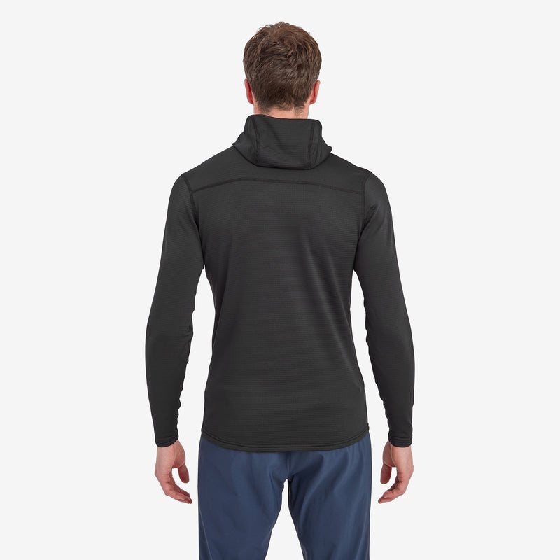 Montane Protium Lite Pull On Fleece Hoodie Herren Schwarz | XASP-29741