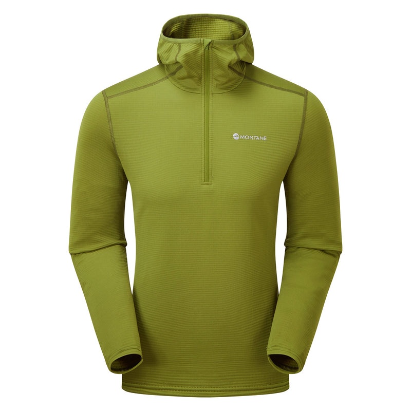 Montane Protium Lite Pull On Fleece Hoodie Herren Grün | ZPEQ-05168