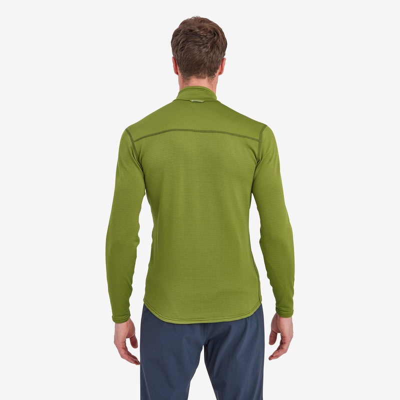 Montane Protium Lite Pull On Fleece Sweatshirts Herren Grün | QBSD-84907