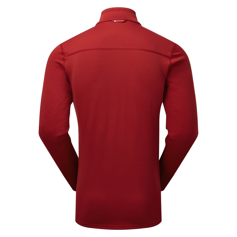 Montane Protium Lite Pull On Fleece Sweatshirts Herren Rot | GKOF-24715