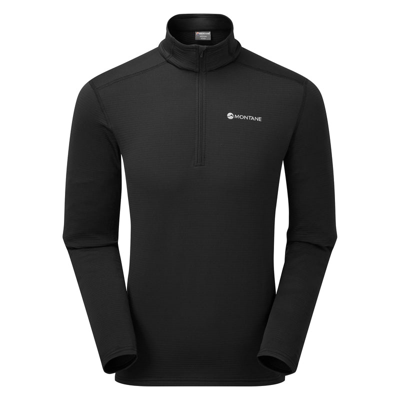 Montane Protium Lite Pull On Fleece Sweatshirts Herren Schwarz | BDRX-95827