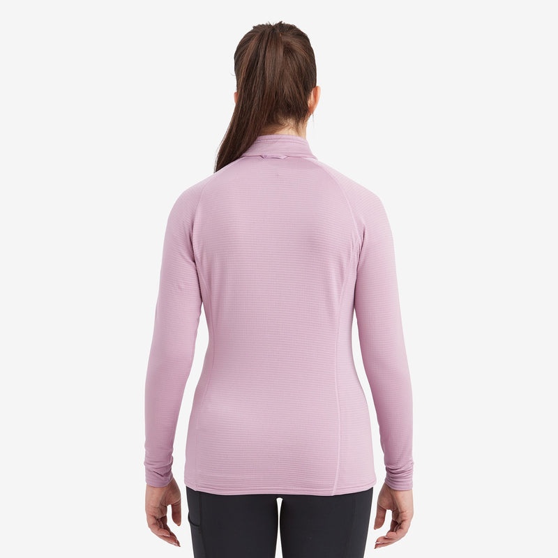 Montane Protium Lite Pull On Fleece Sweatshirts Damen Rosa | IUYV-61738