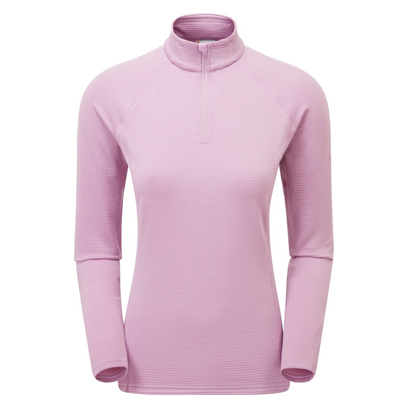 Montane Protium Lite Pull On Fleece Sweatshirts Damen Rosa | IUYV-61738