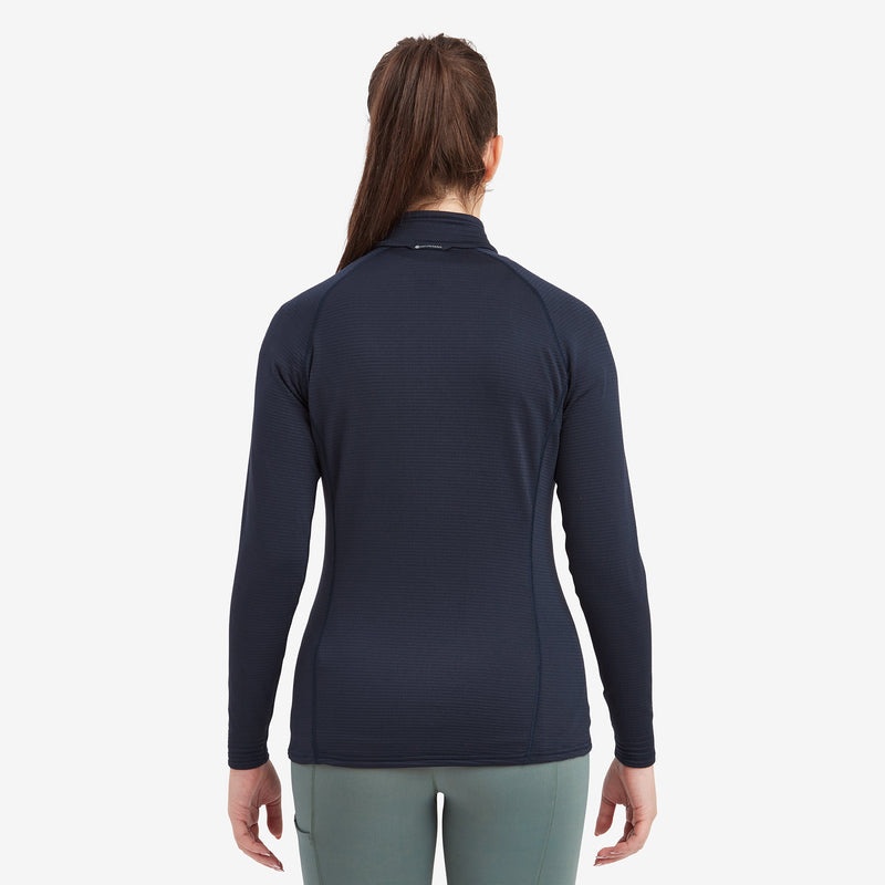 Montane Protium Lite Pull On Fleece Sweatshirts Damen Navy | JASC-89620