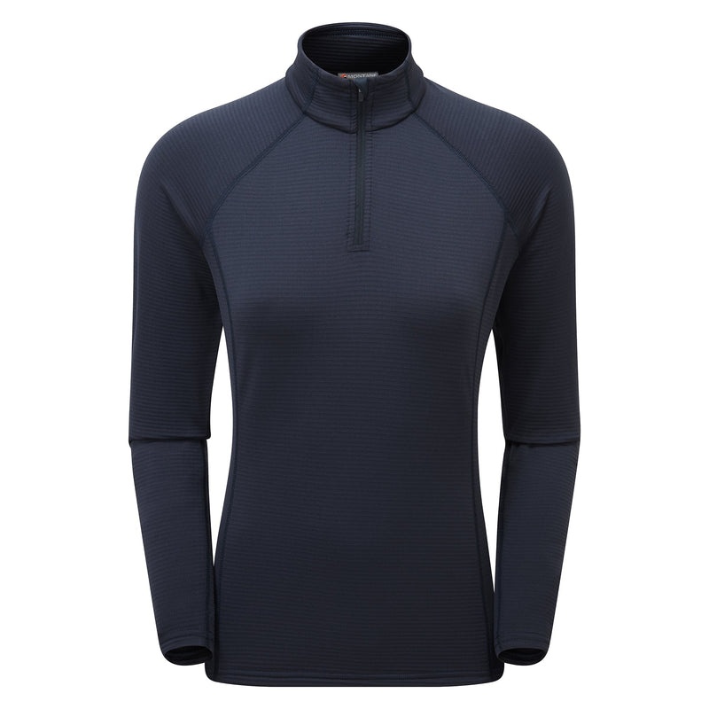 Montane Protium Lite Pull On Fleece Sweatshirts Damen Navy | JASC-89620