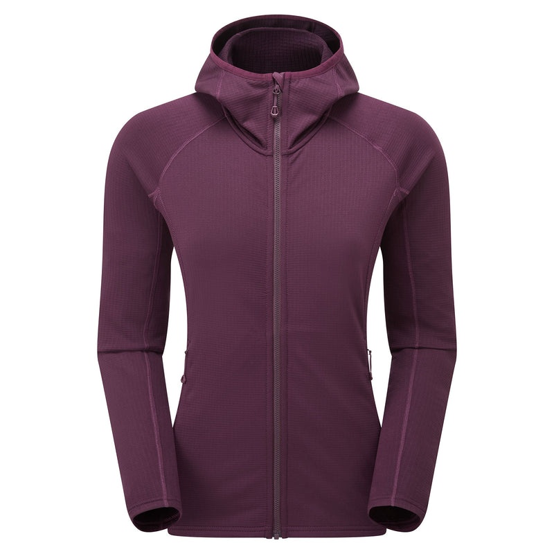 Montane Protium Mit Kapuze Fleecejacken Damen Lila | IBAD-83976