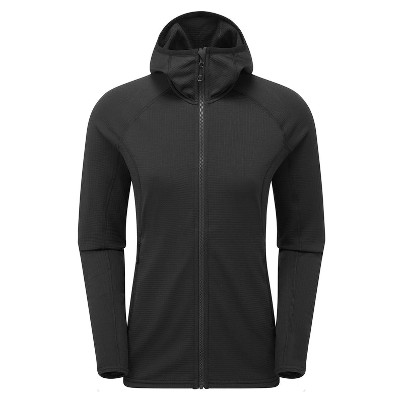 Montane Protium Mit Kapuze Fleecejacken Damen Schwarz | JIFH-94867