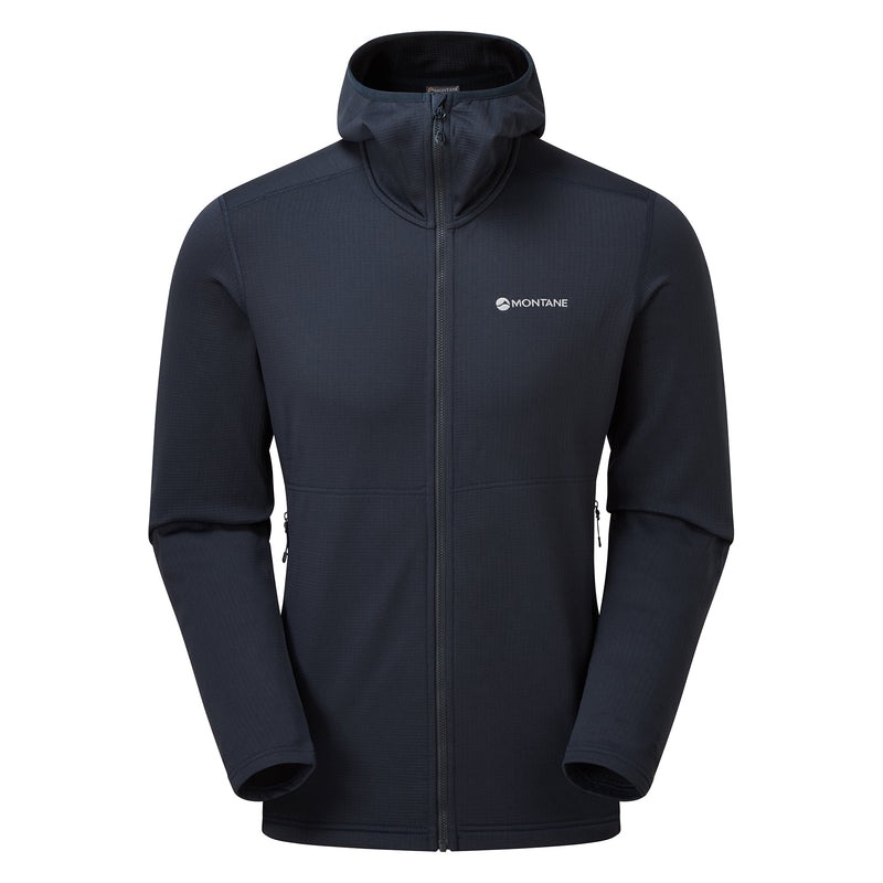 Montane Protium Mit Kapuze Fleecejacken Herren Navy | KORS-45168