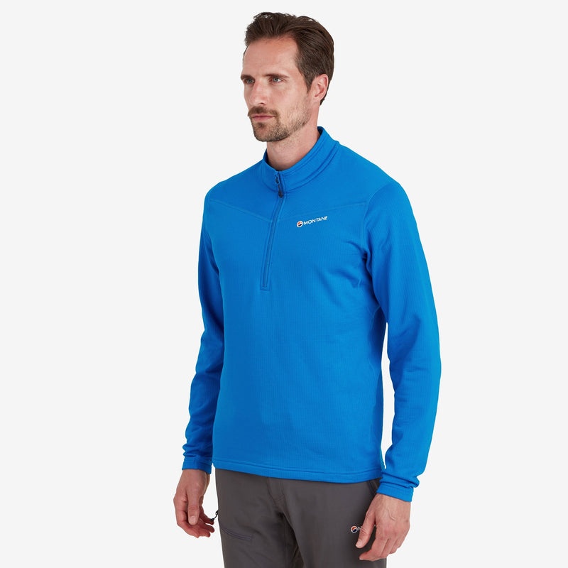 Montane Protium Pull On Fleece Sweatshirts Herren Blau | HMNW-05928