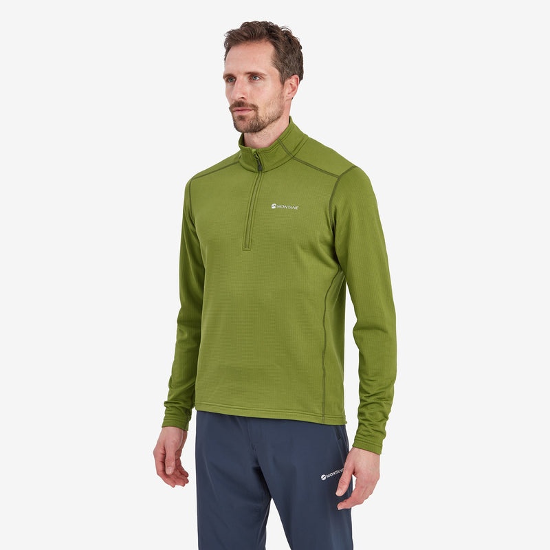 Montane Protium Pull On Fleece Sweatshirts Herren Grün | KTXD-80647