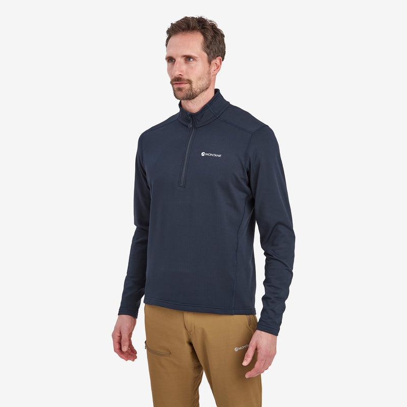 Montane Protium Pull On Fleece Sweatshirts Herren Navy | EBGU-01497