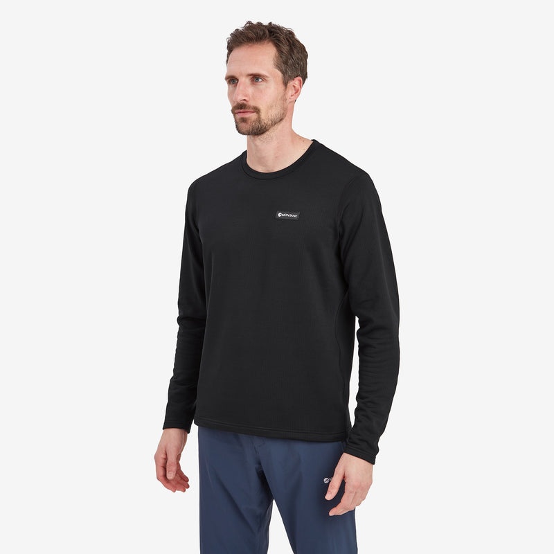 Montane Protium Pullover Herren Schwarz | STGV-12709