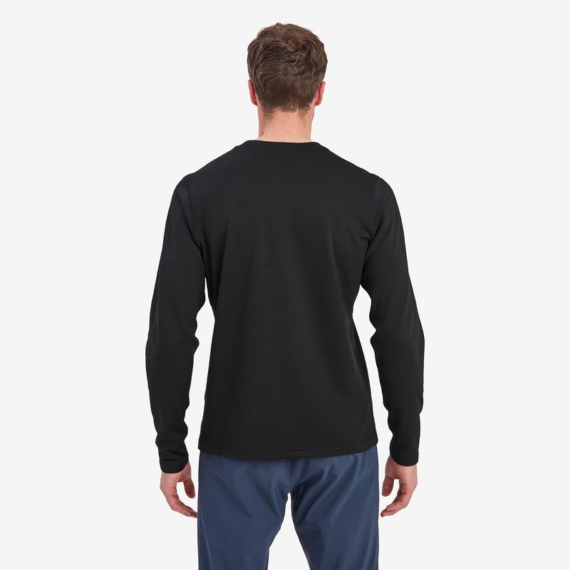 Montane Protium Pullover Herren Schwarz | STGV-12709