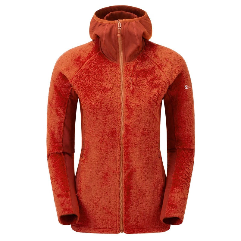 Montane Protium XPD Mit Kapuze Fleecejacken Damen Orange | JYVE-75028