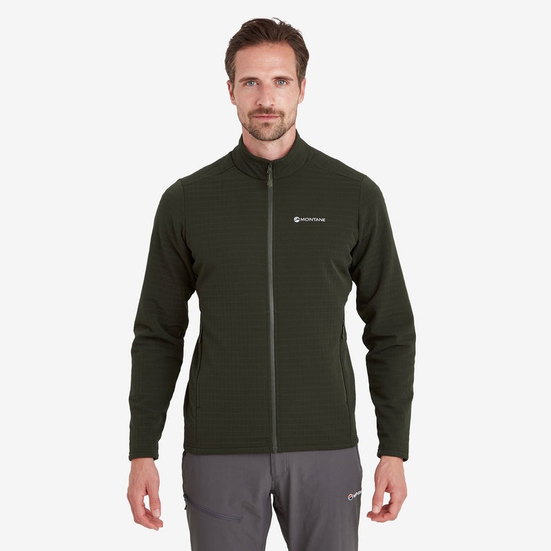 Montane Protium XT Fleecejacken Herren Dunkelgrün | AVJX-03672