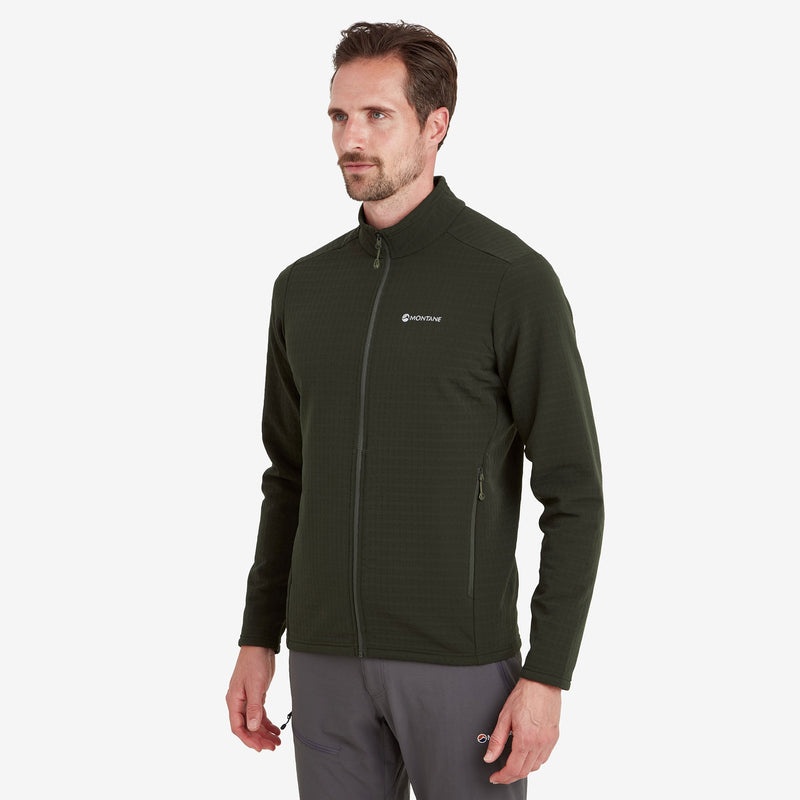 Montane Protium XT Fleecejacken Herren Dunkelgrün | AVJX-03672