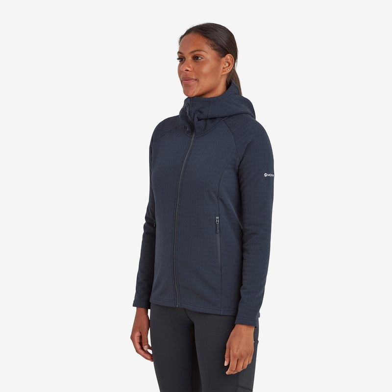 Montane Protium XT Mit Kapuze Fleecejacken Damen Navy | UAMV-31498