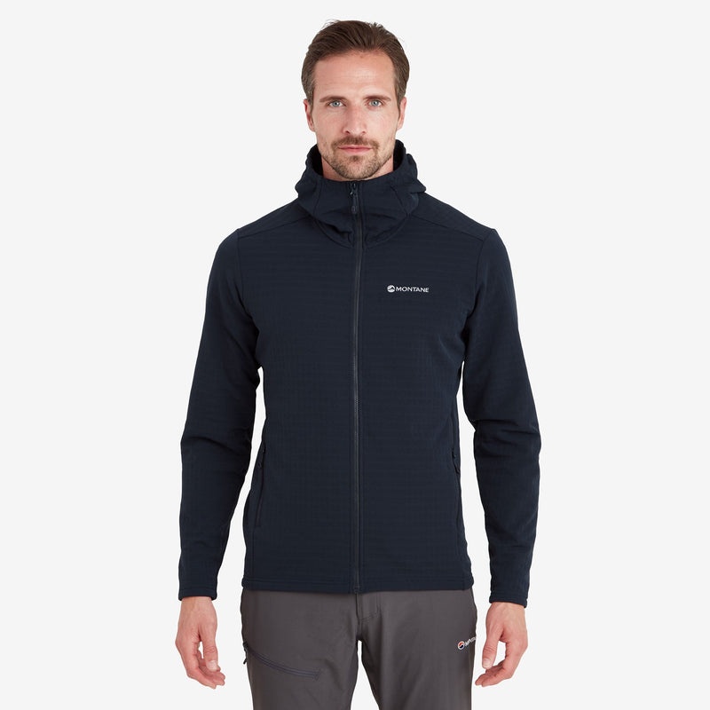 Montane Protium XT Mit Kapuze Fleecejacken Herren Navy | QHLC-59846