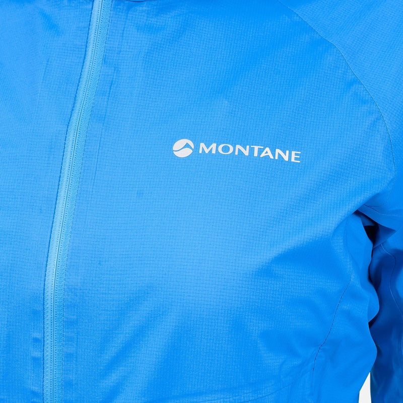 Montane Spine Regenjacke Damen Blau | UTAK-92084